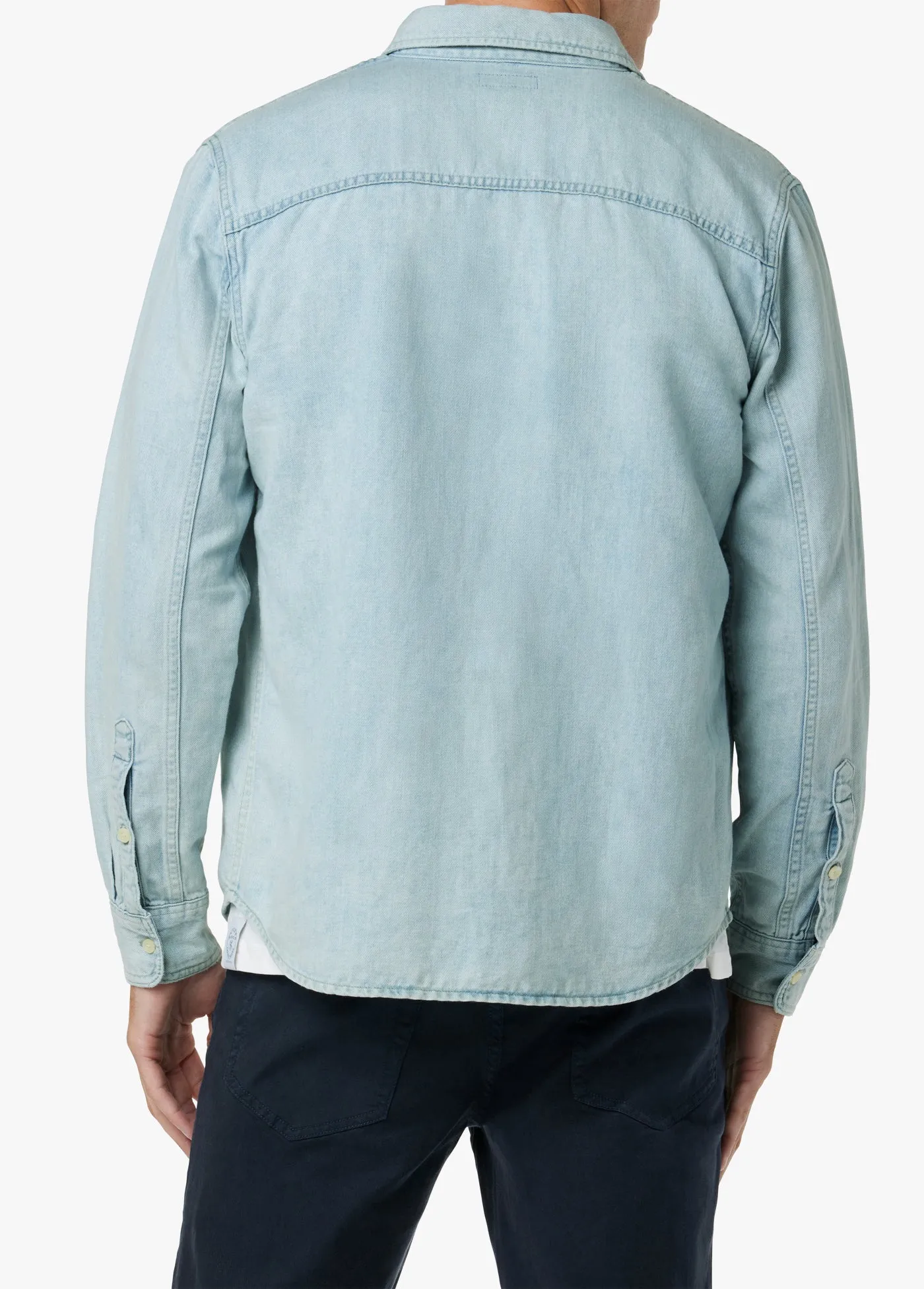 LOU INDIGO LINEN SHIRT