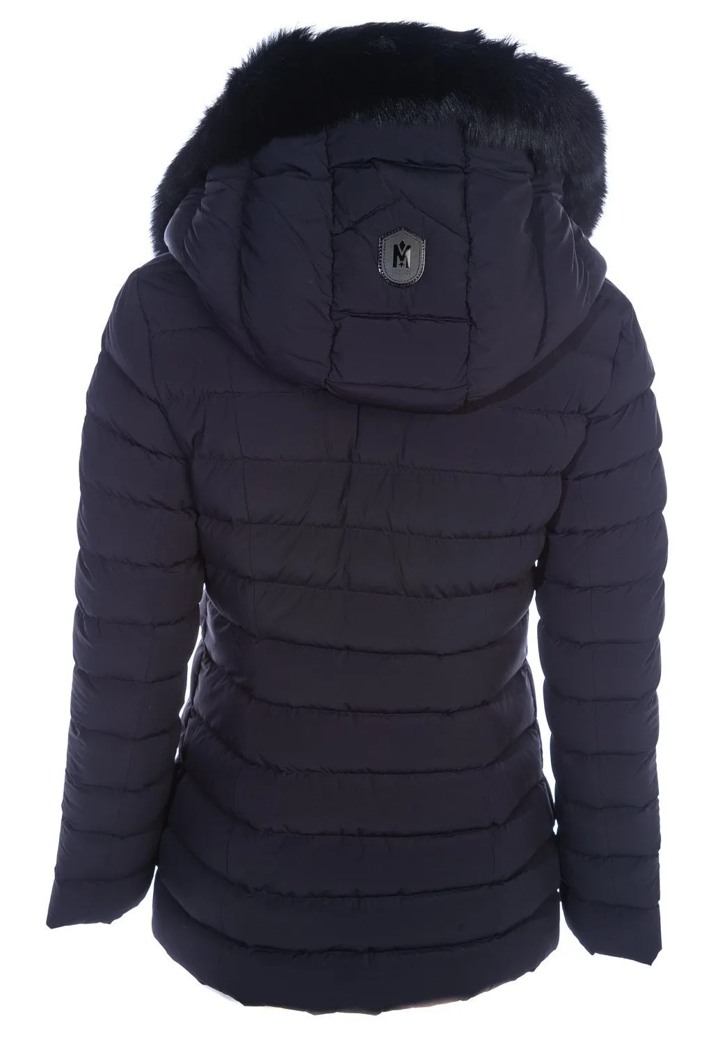 MACKAGE KADALINA-BX - Down Jacket With Signature Blue Fox Fur Collar