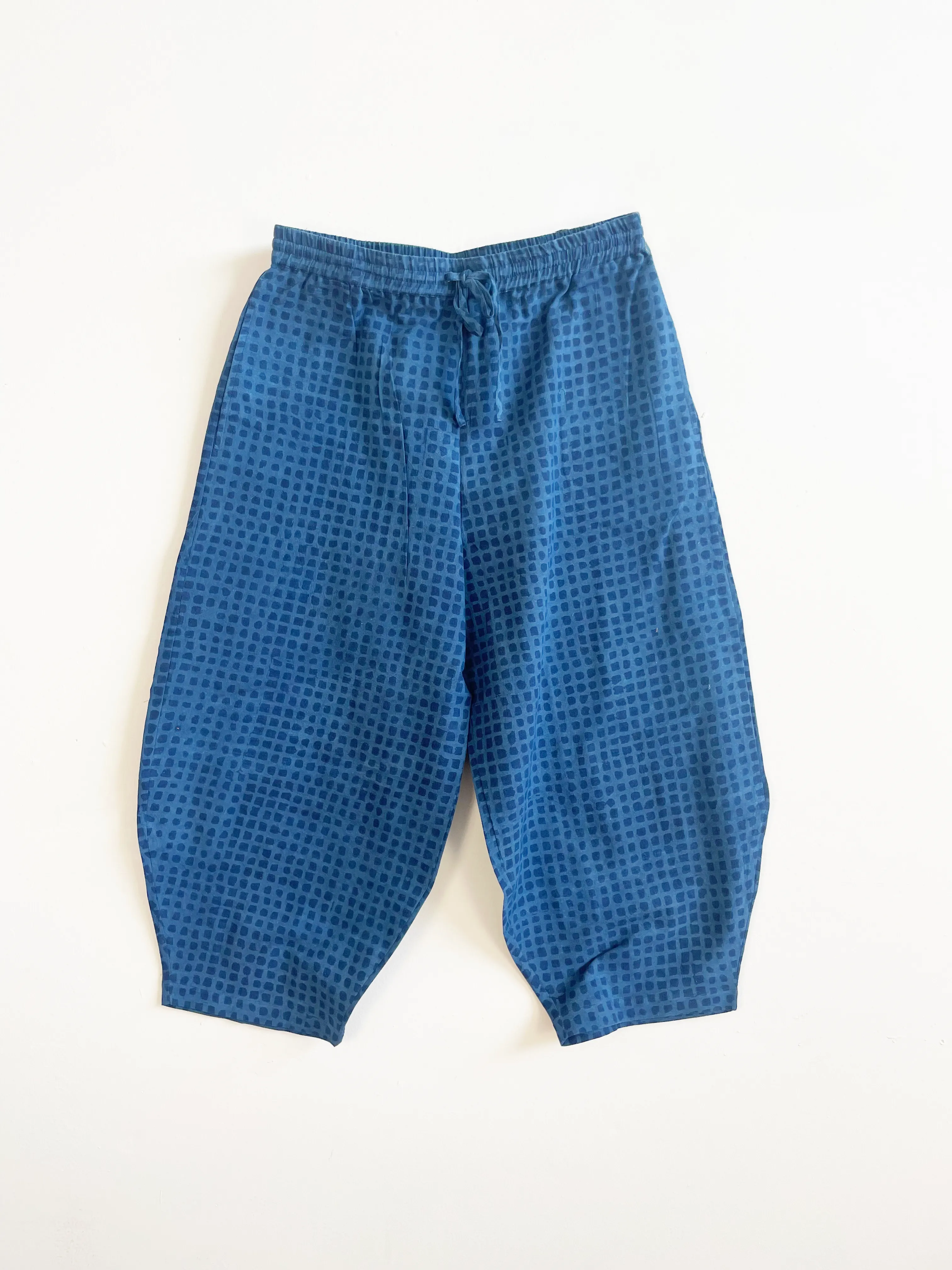 Marius Dark Indigo Check Uni-Size (S-XL)