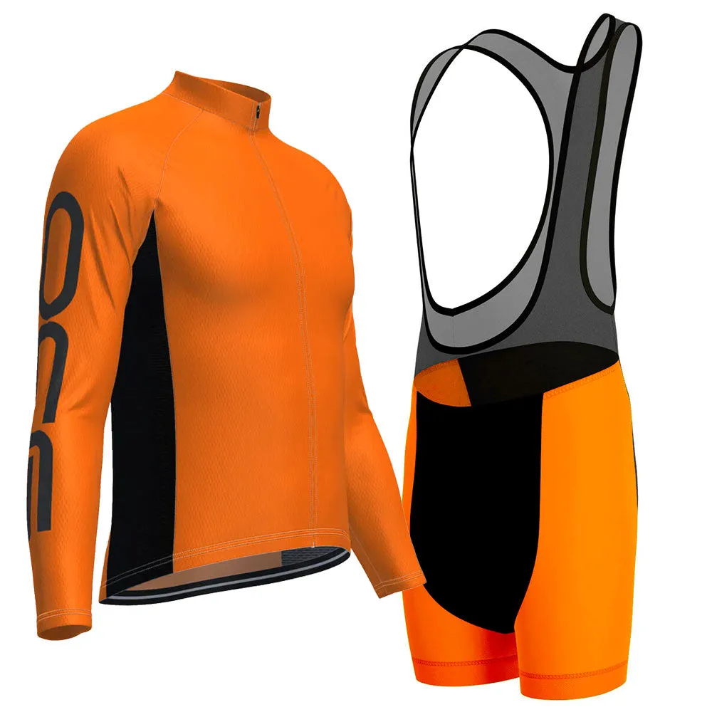 Men's Basic Colors Neon 2 Piece Cycling Kit