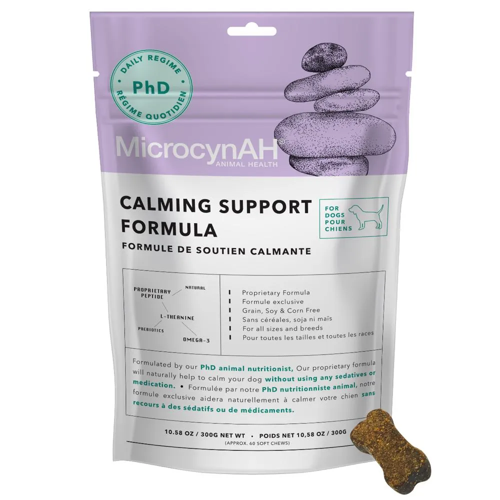 MicrocynAH Calming Support Formula Grain-Free Dog Treats 300g