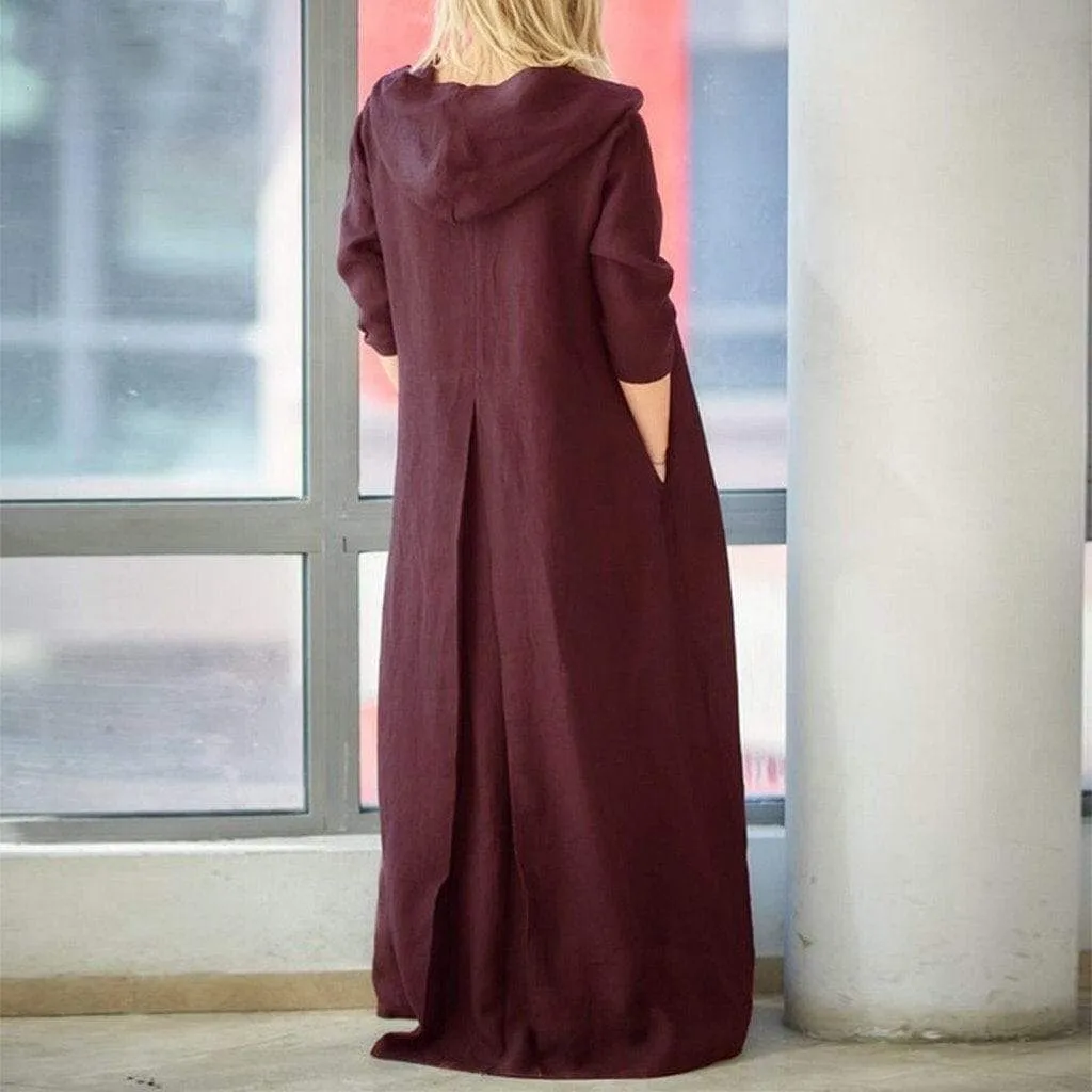 Moonlight Hooded Maxi Dress