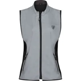 MotoGirl Ladies Reflect Gilet Silver