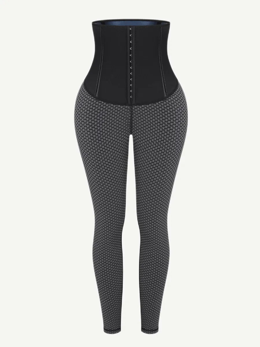 New Arrivals Hot Sauna Waist Trainer Leggings For Lady Tummy Trimmer