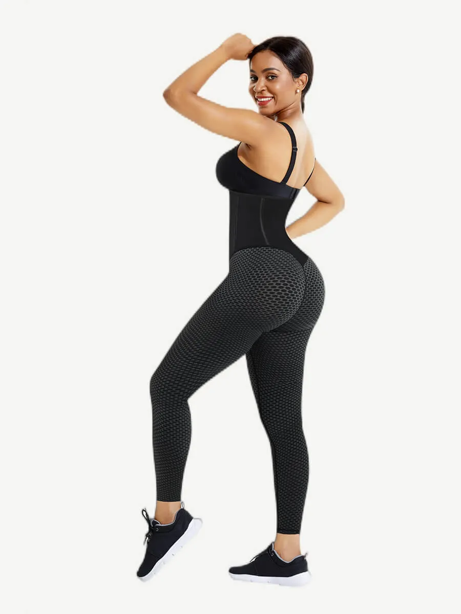 New Arrivals Hot Sauna Waist Trainer Leggings For Lady Tummy Trimmer