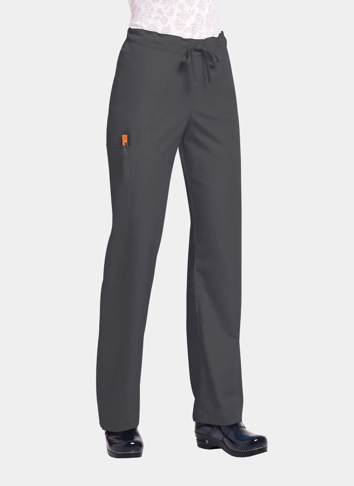 Orange Standard Unisex Huntington Scrub Trousers - Charcoal