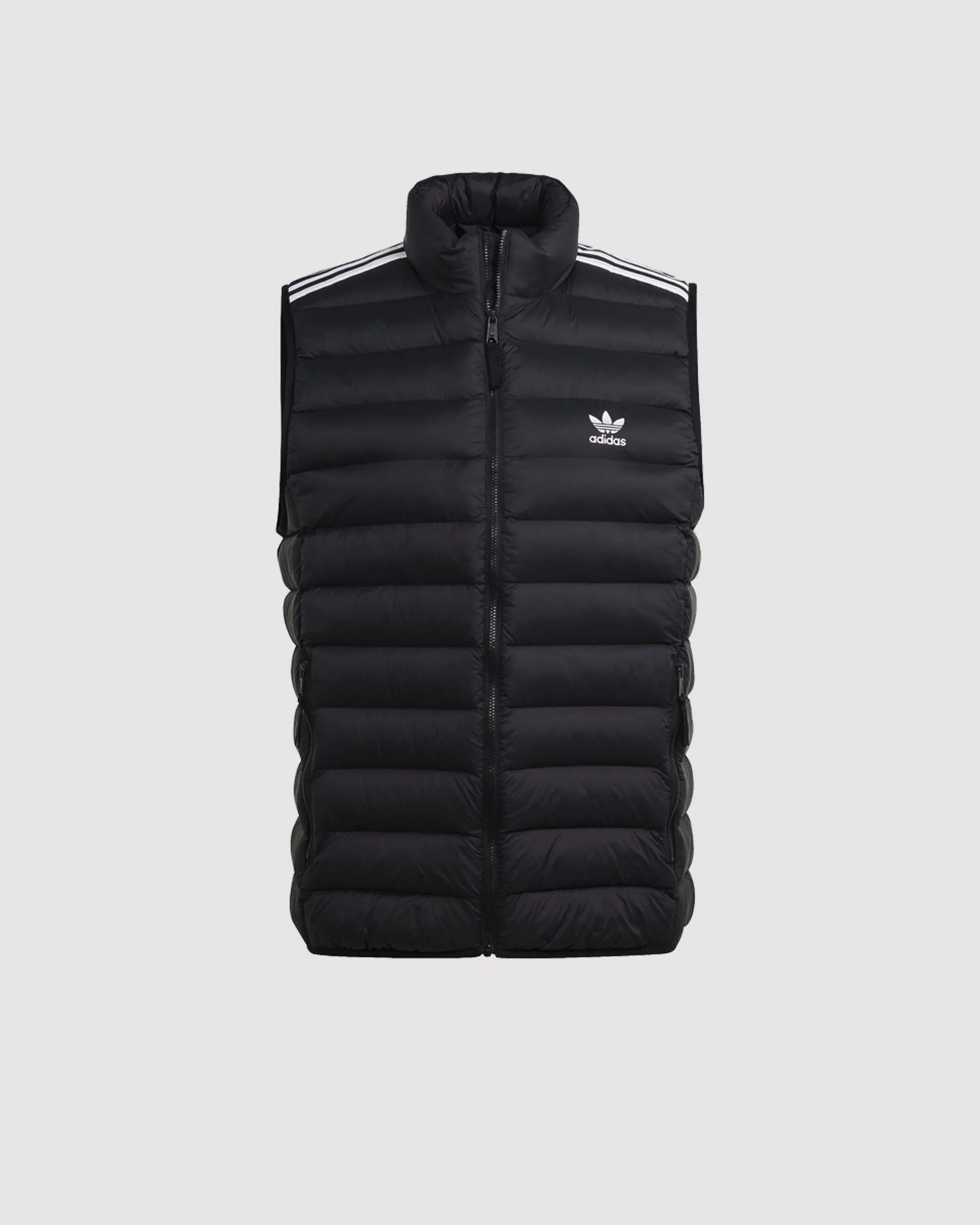 PADDED STAND UP VEST "BLACK"