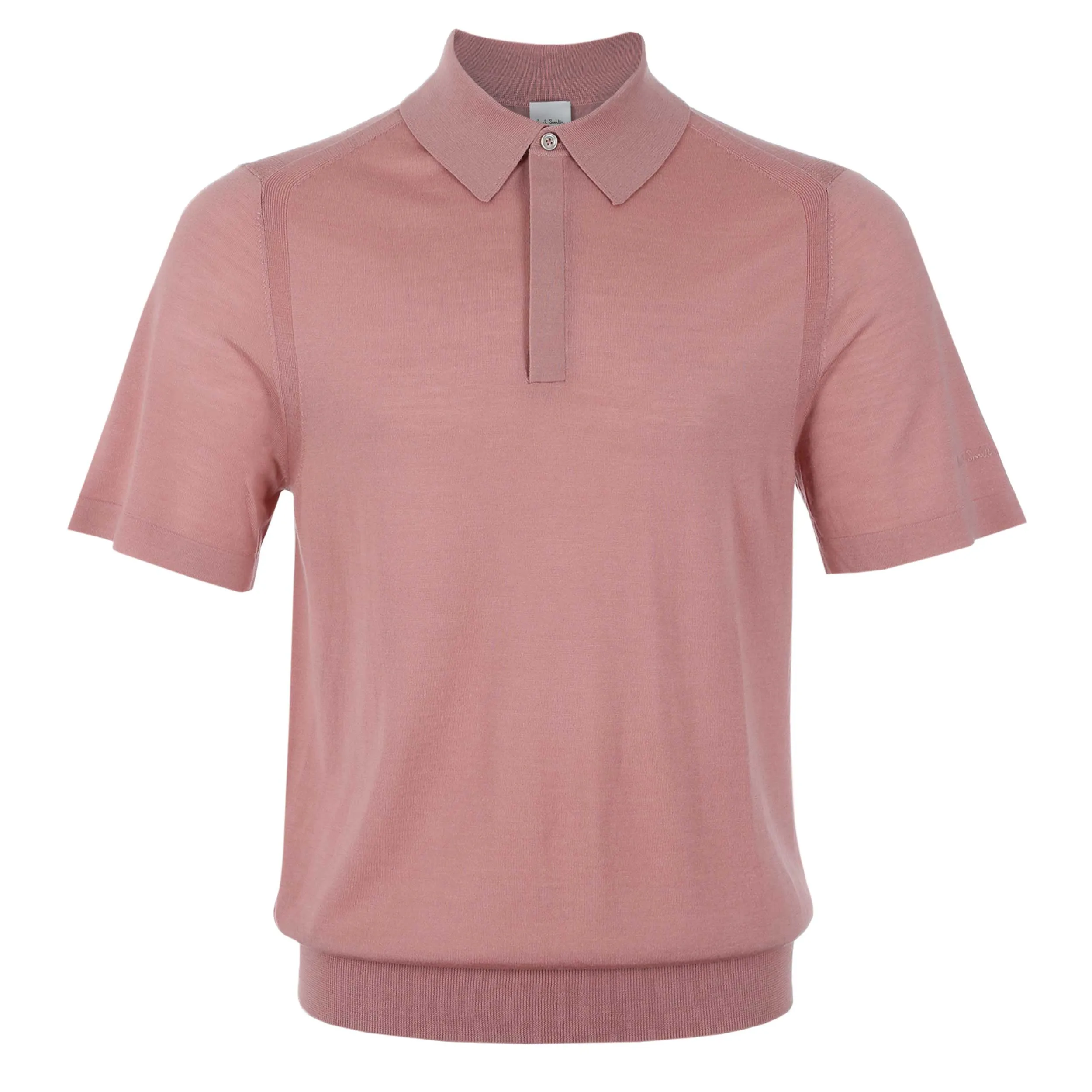 Paul Smith Sweater SS Polo in Pink