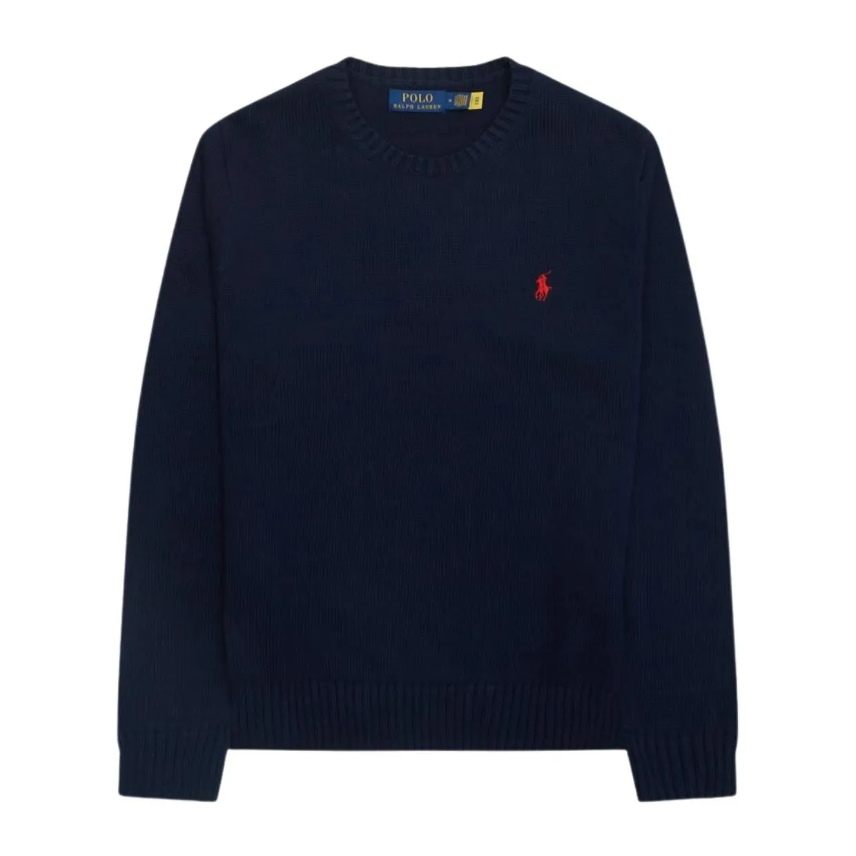 Polo Ralph Lauren Logo Navy Knit Sweater