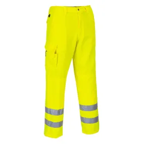 Portwest Hi-Vis Cargo Pants (E046YET)