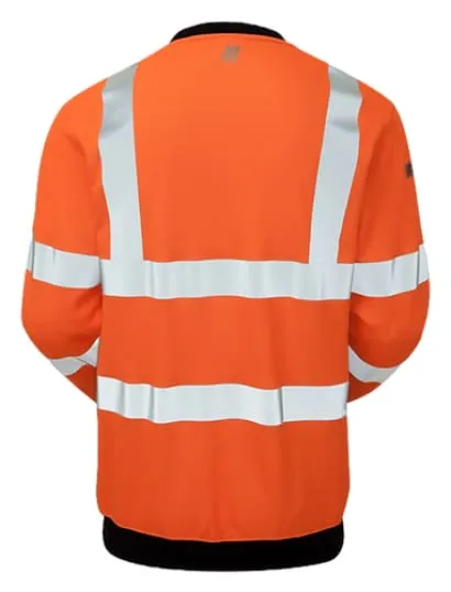 PULSAR Rail Spec Hi Vis Flame Retardant anti static ARC Sweat Shirt-PRARC20