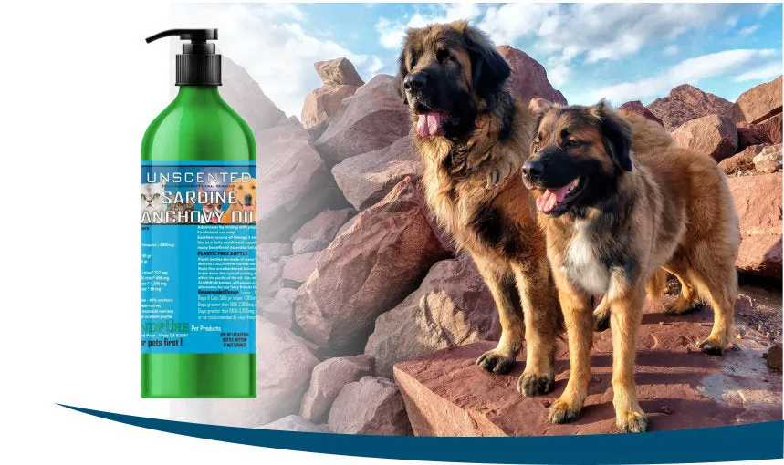 Pure Sardine Anchovy Oil for Dogs & Cats