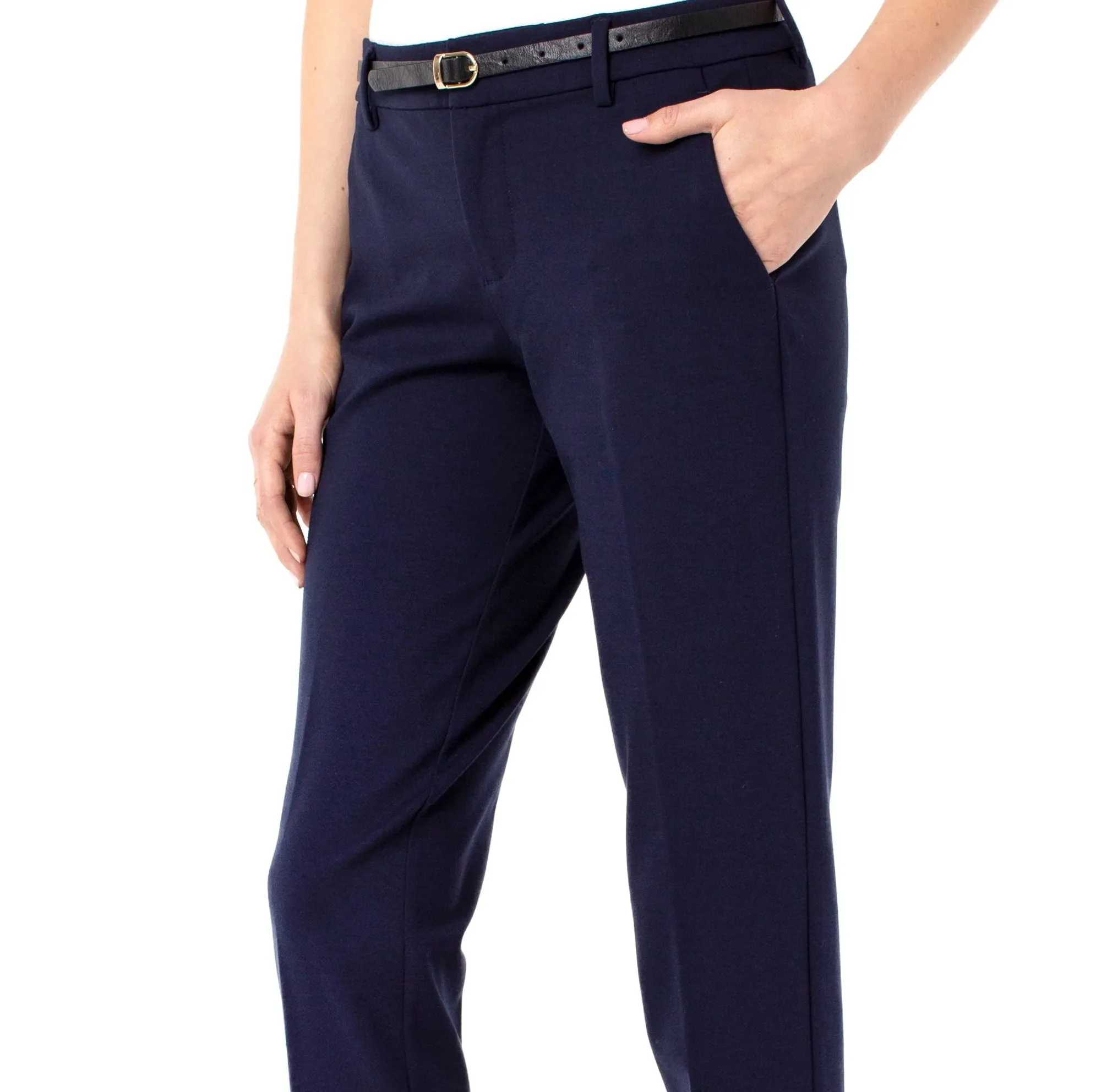 "Kelsey" Flare Trouser Ponte Pant (Liverpool)