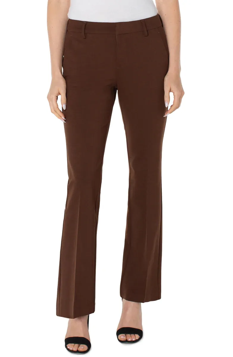 "Kelsey" Flare Trouser Ponte Pant (Liverpool)