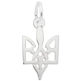 Rembrandt Charms - Ukrainian Trident Charm - 3617