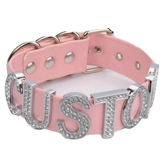 Rhinestone Custom Collar