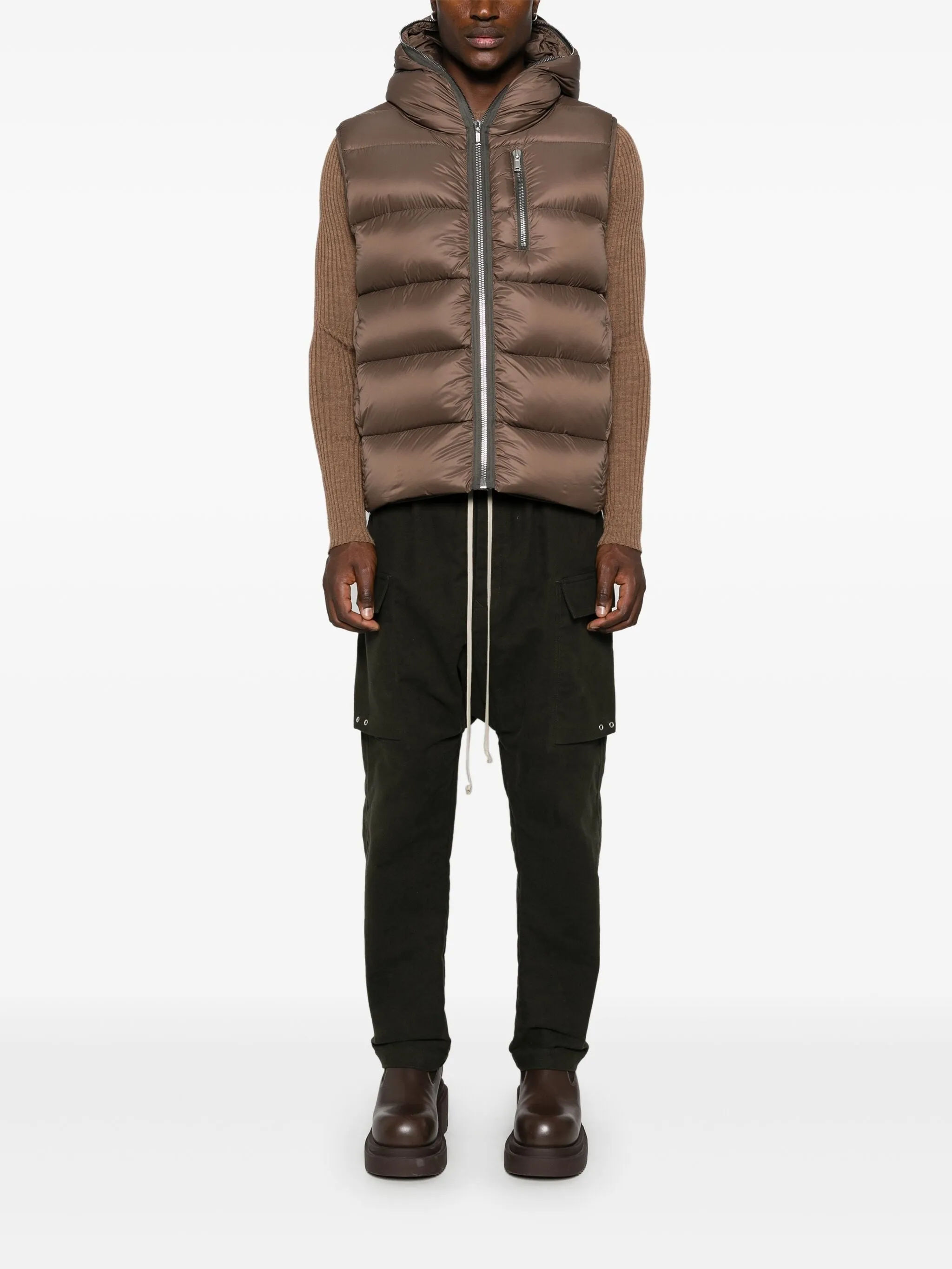 RICK OWENS SEALED GILET