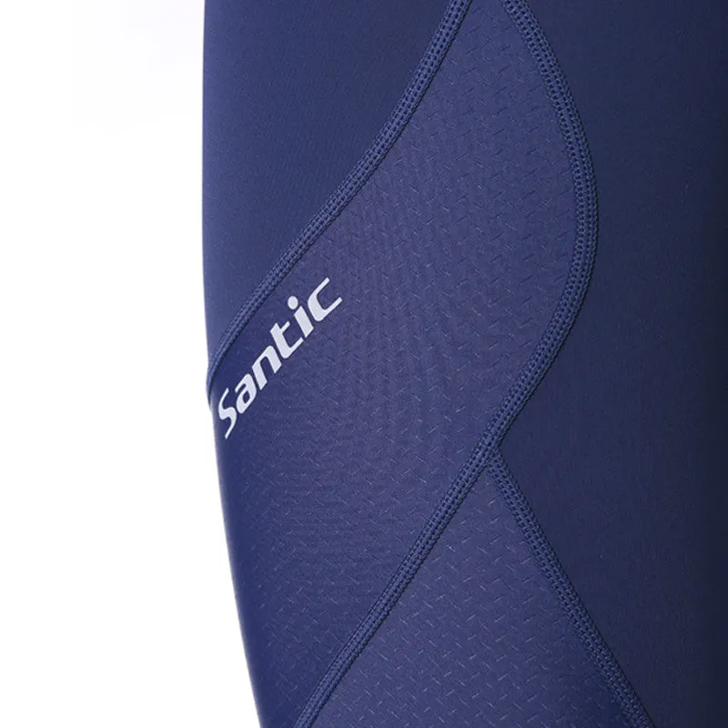 Santic Latte Navy Men Padded Cycling Shorts