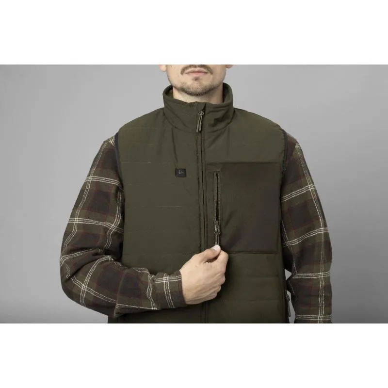 Seeland Celsius Heated Mens Gilet - Pine Green