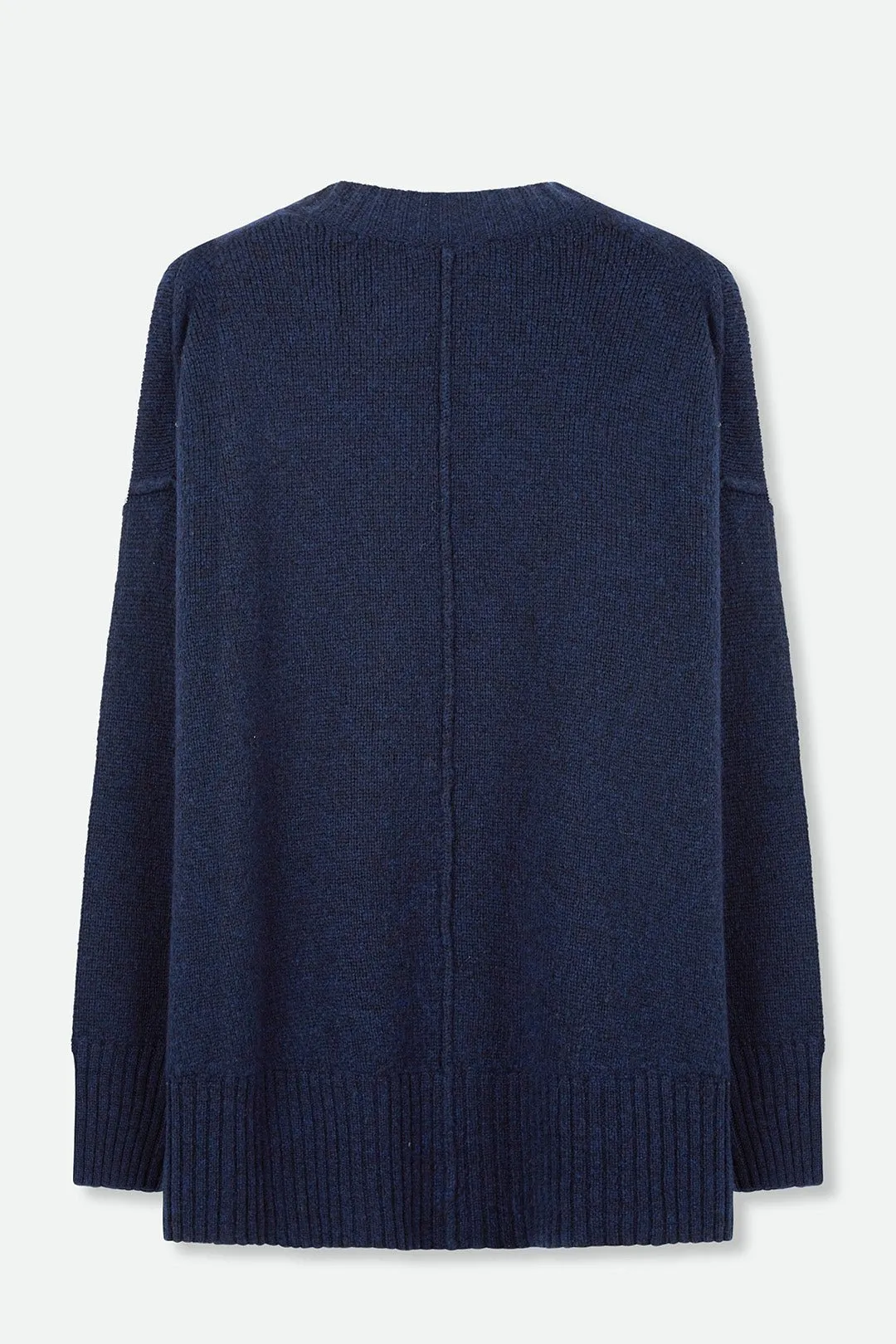 SHAYE OVERSIZE CREW IN ITALIAN LOFTY MERINO YARN