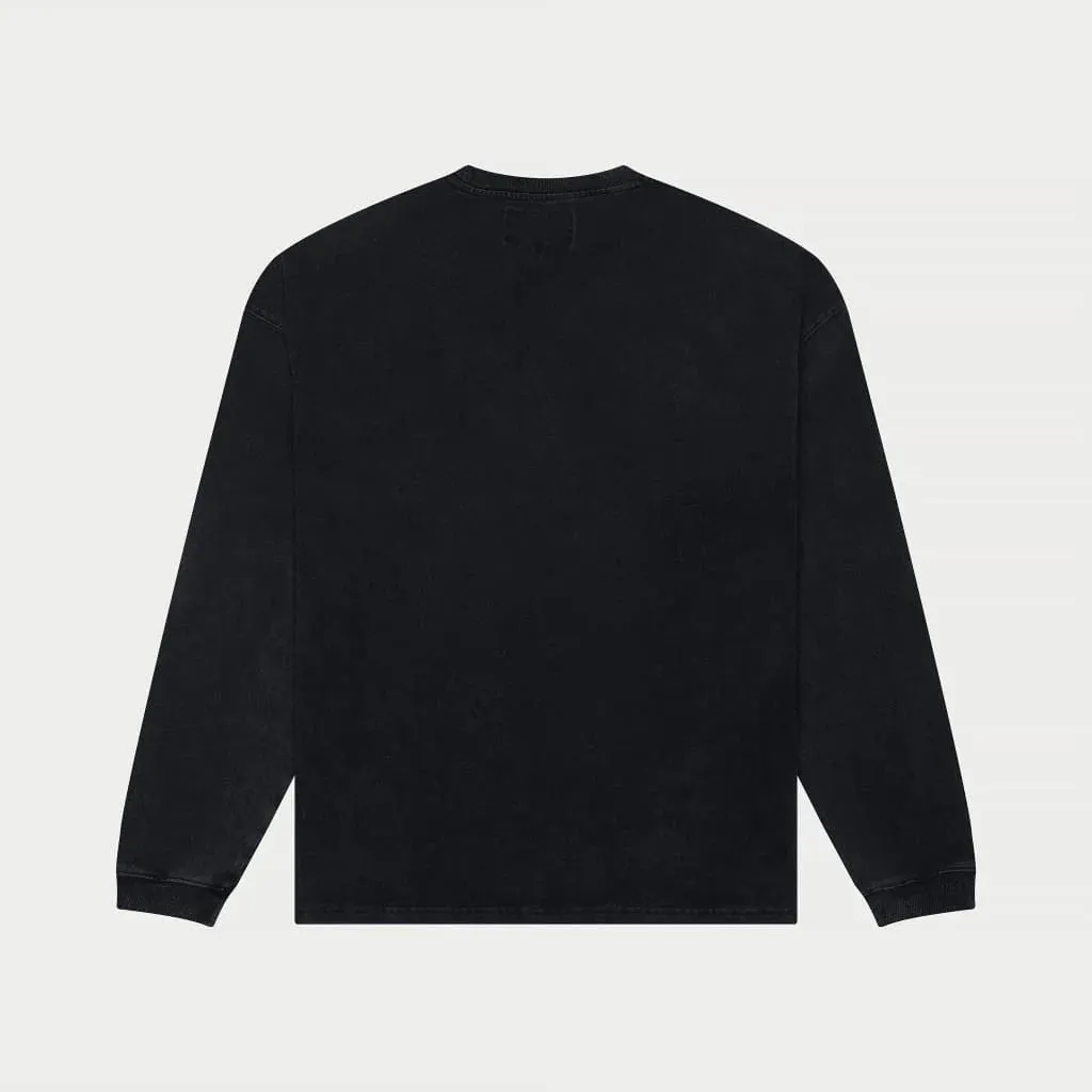 Sklobe Long Sleeve Shirt (Black Wash) - GSSKLOBEBLKWSH