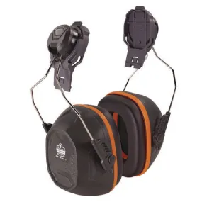 Skullerz 8880 Nrr 26db Hard Hat Mounted Earmuffs, Cap-style, Gray, Ships In 1-3 Business Days