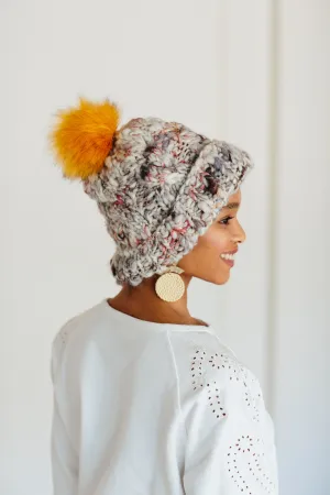 Snow Bunny Cable Hat Pattern