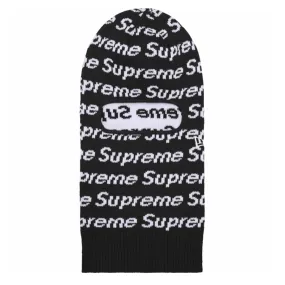 Supreme New Era Repeat Balaclava Black