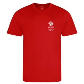 Team GB Everyday Active Men's Red UV T-Shirt