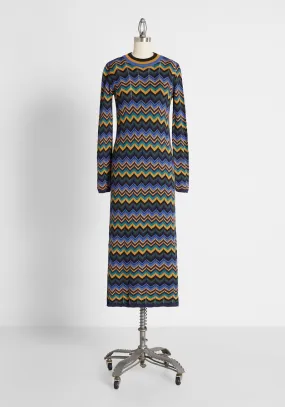 The Zig to My Zag Sweater Dress