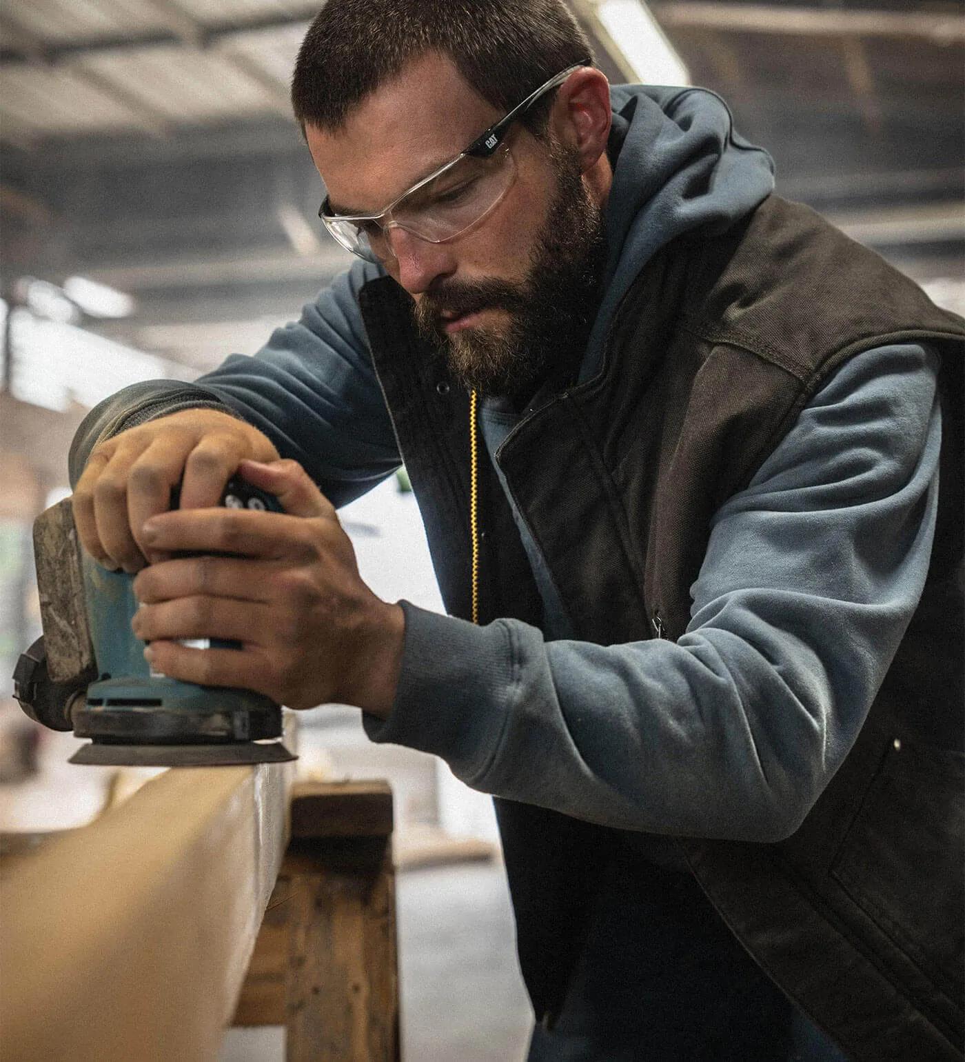 Thorogood Heritage Stone Washed Canvas Vest