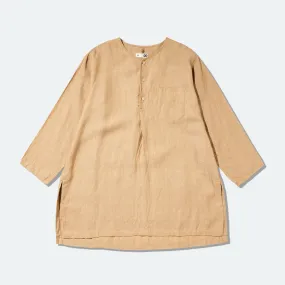 ts(s) - Linen Kaftan Shirt Yellow