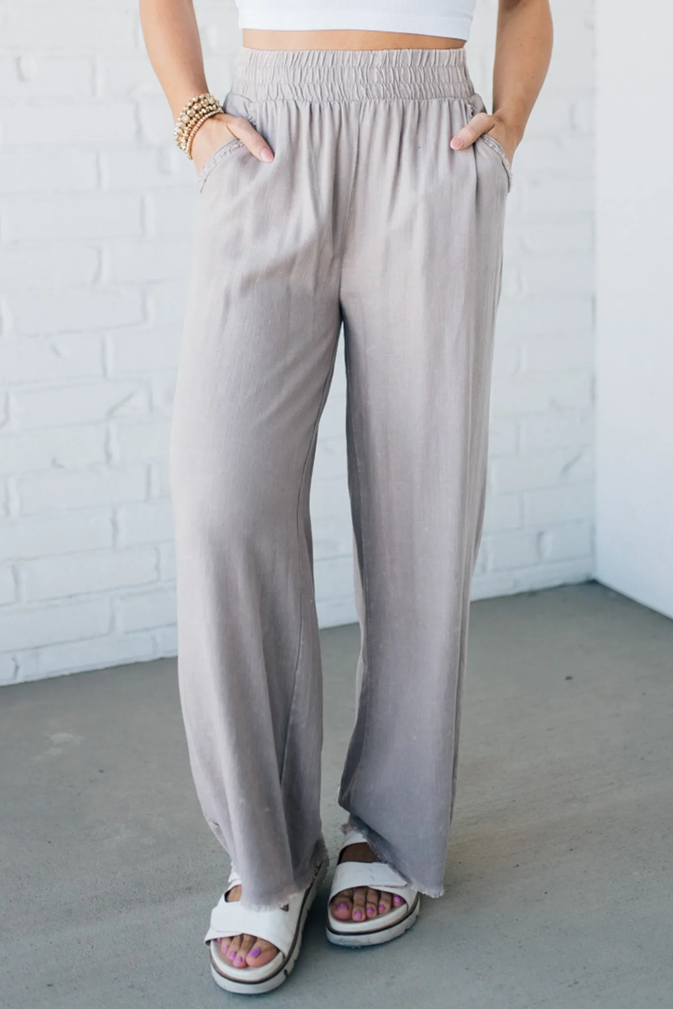 Tully Linen Blend Pants