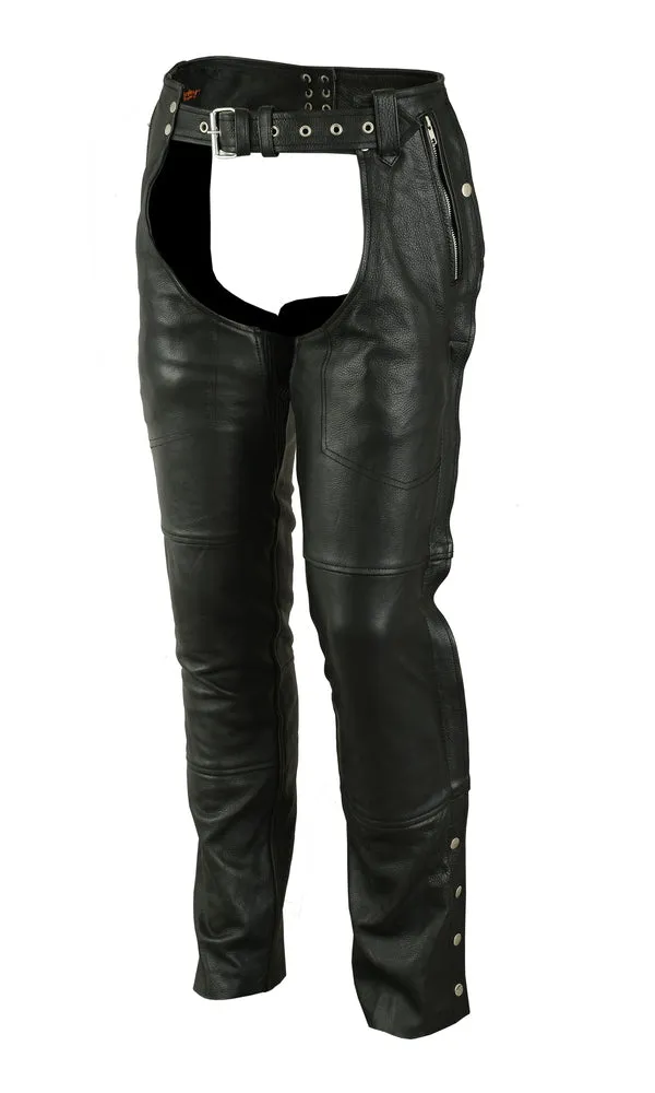 Unisex Double Deep Pocket Thermal Lined Chaps - DS405