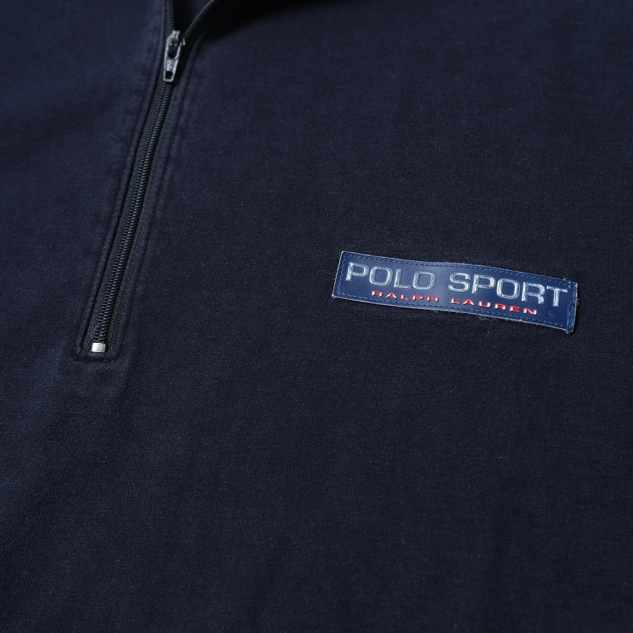 Vintag Polo Sport Q-Zip Sweater Large