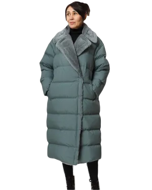 Virgin Wool Down Insulated Coat