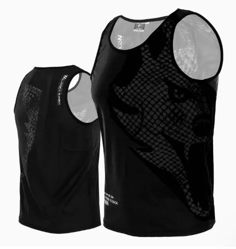 Vszap VTT028 Muay Thai Boxing Quick Dry Vest Tank Top S-4XL 2 Colours Unisex