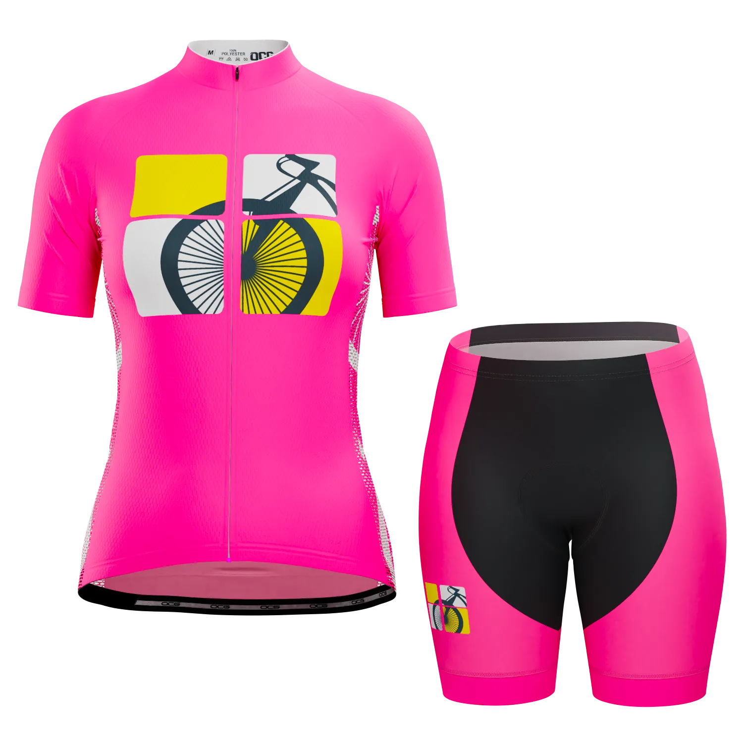 Women's Born To Ride Series 1 2 Piece Cycling Kit