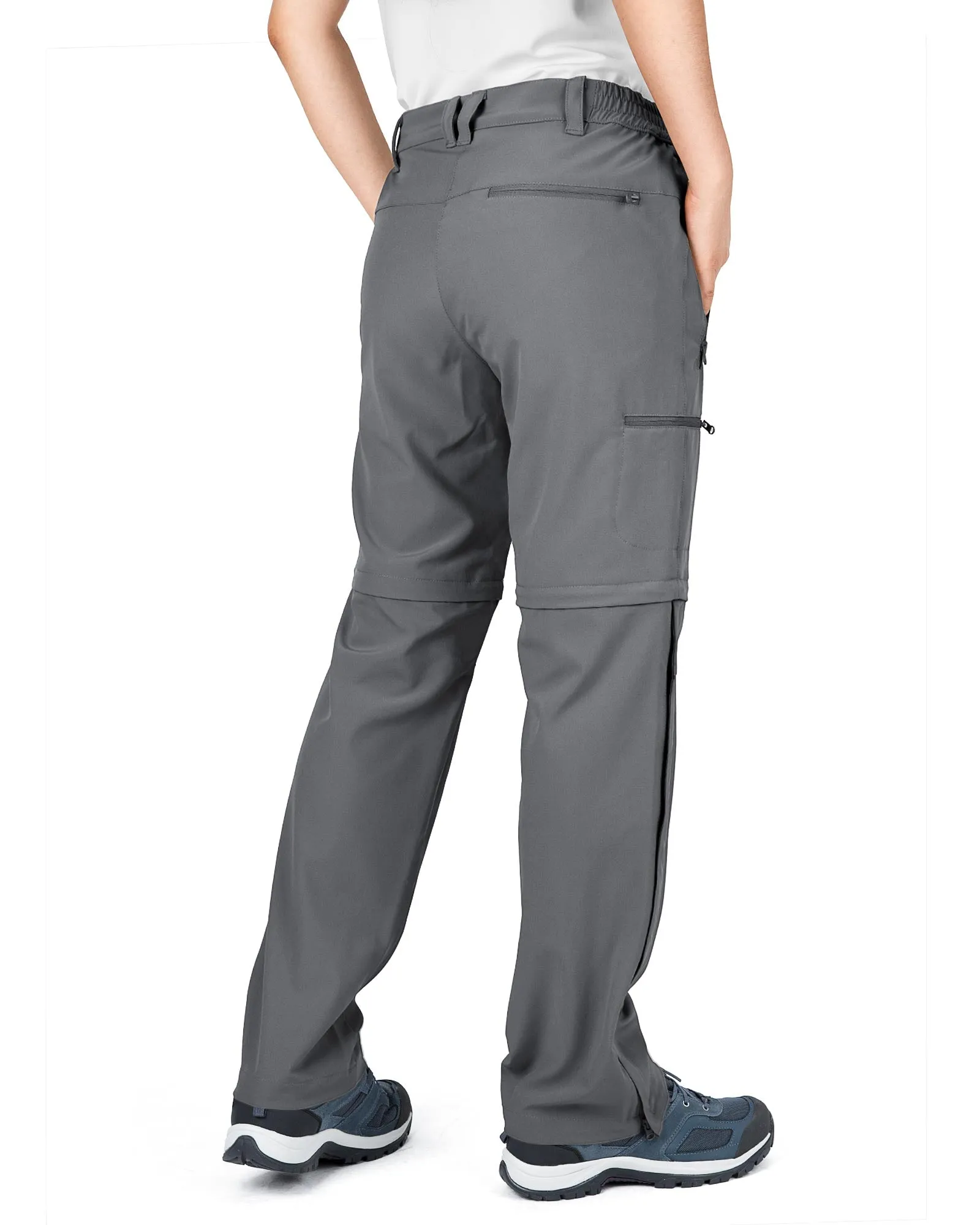 Women's Convertible Zip-Off Hiking Pants with 4 Pockets