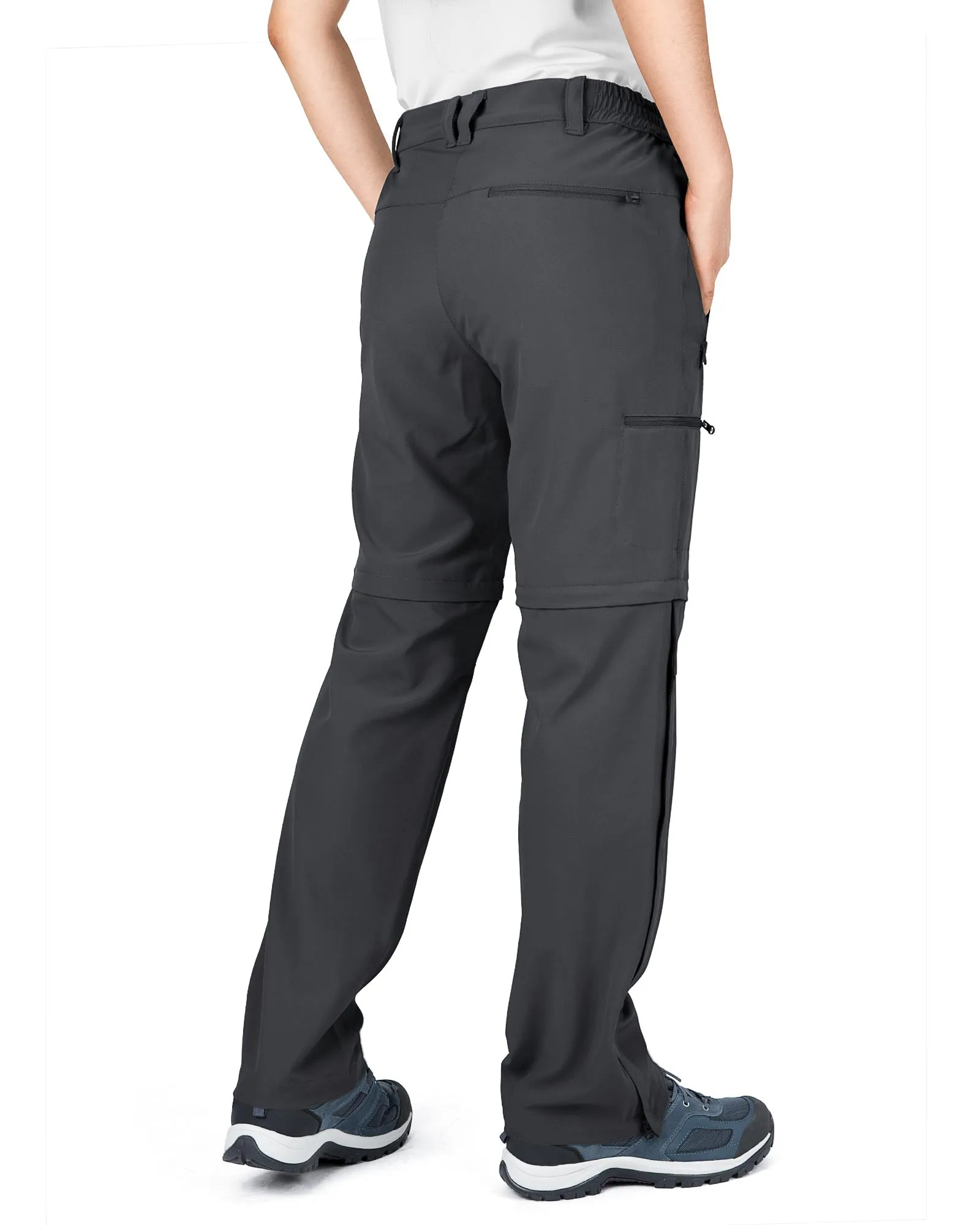 Women's Convertible Zip-Off Hiking Pants with 4 Pockets