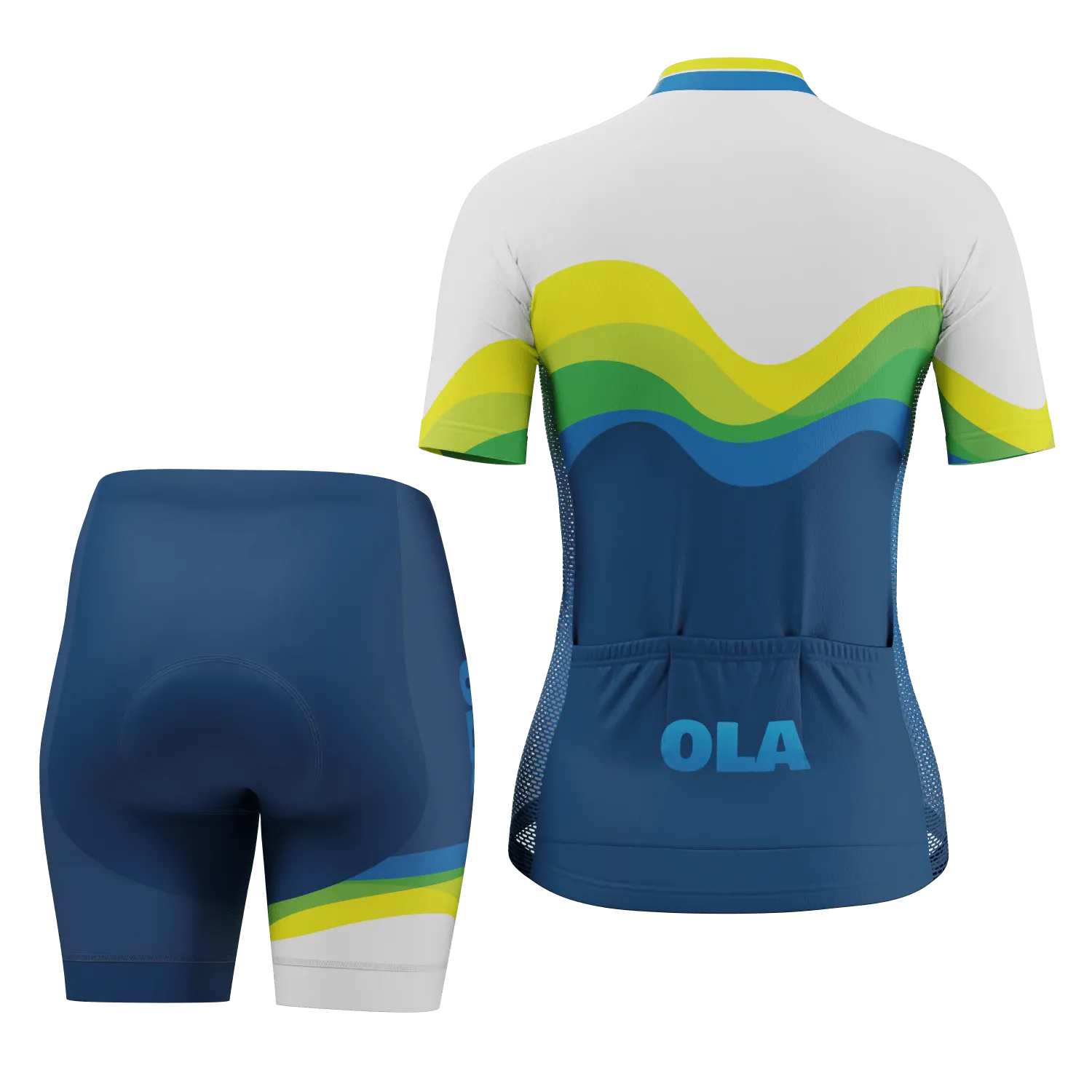 Women's Custom OLA Short Sleeve Cycling Kit