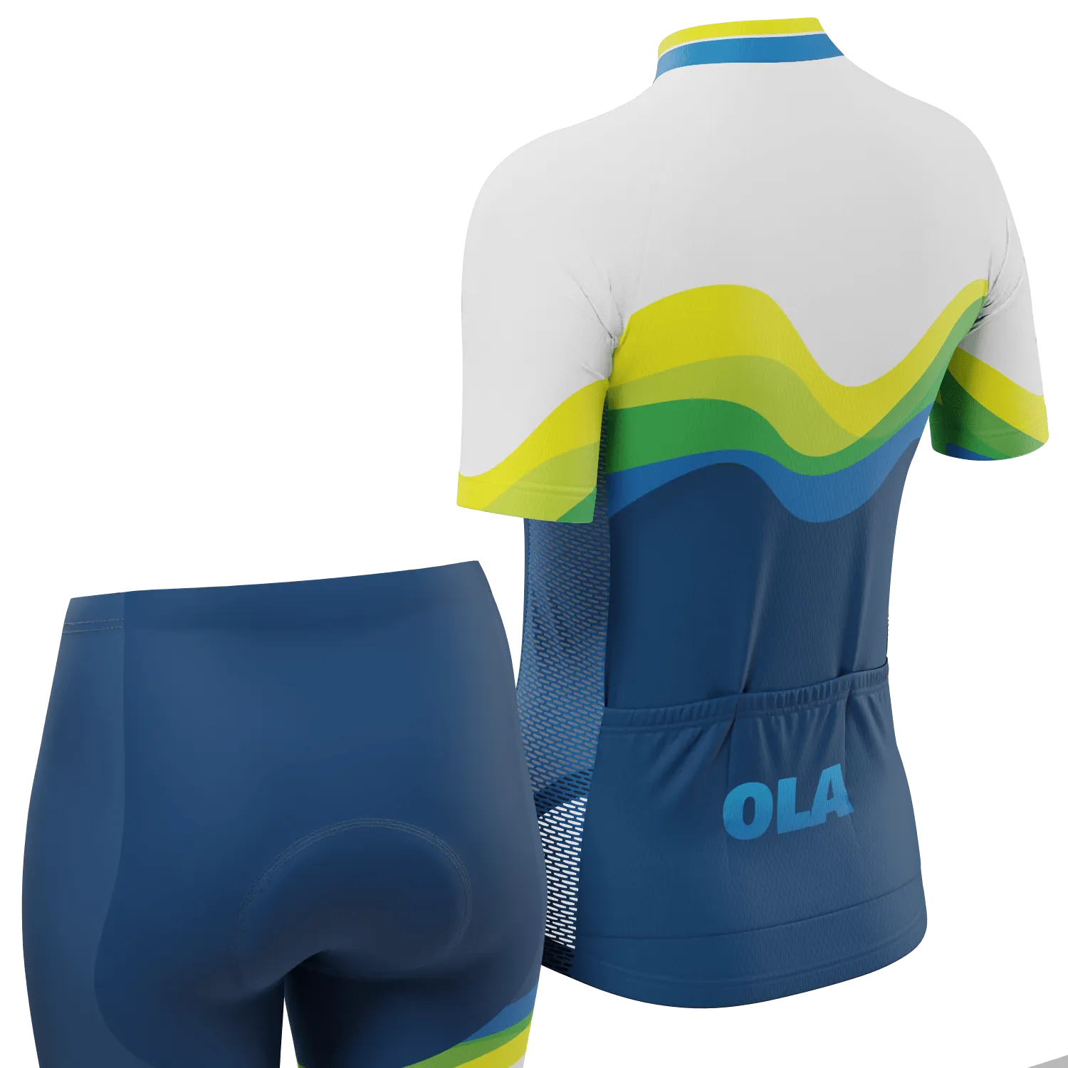 Women's Custom OLA Short Sleeve Cycling Kit