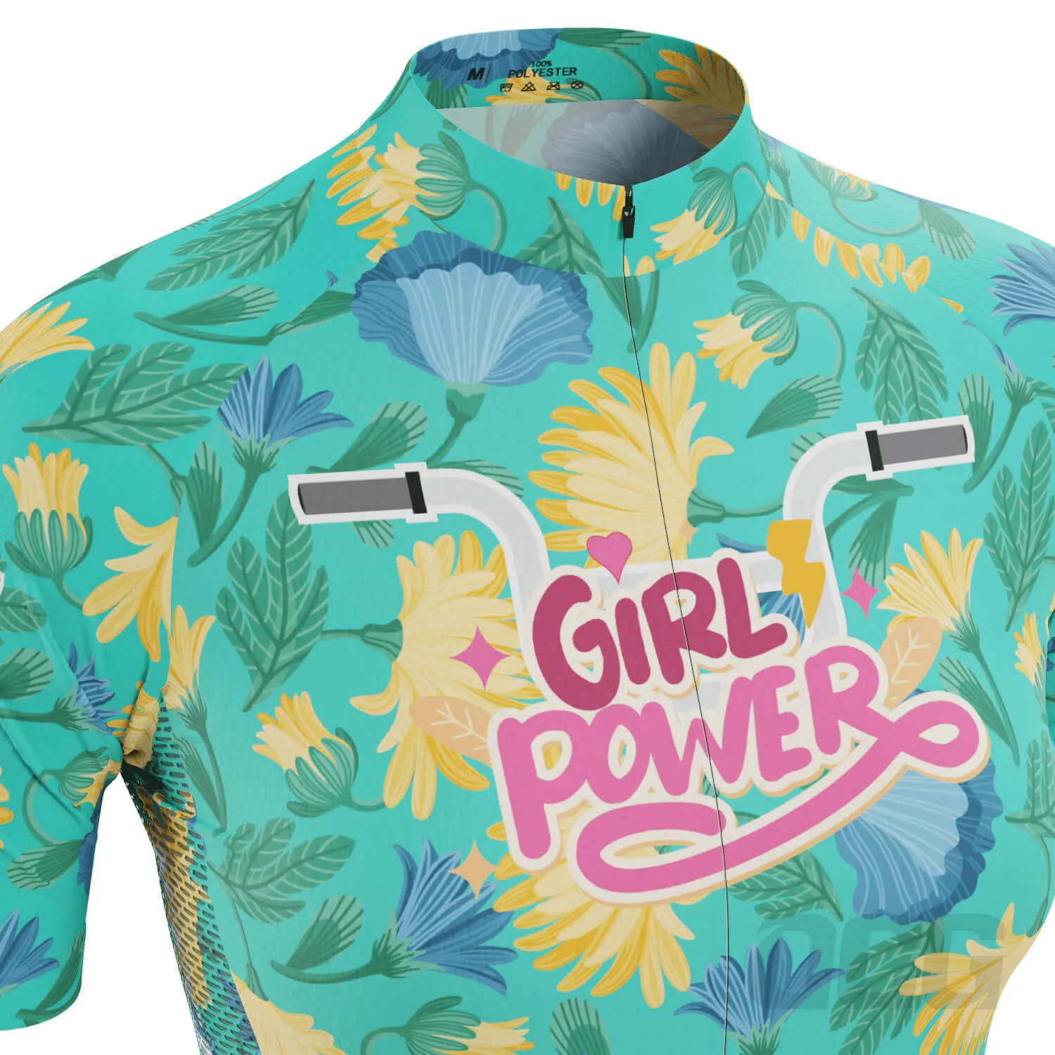 Women's Girl Power Series 1 2 Piece Cycling Kit