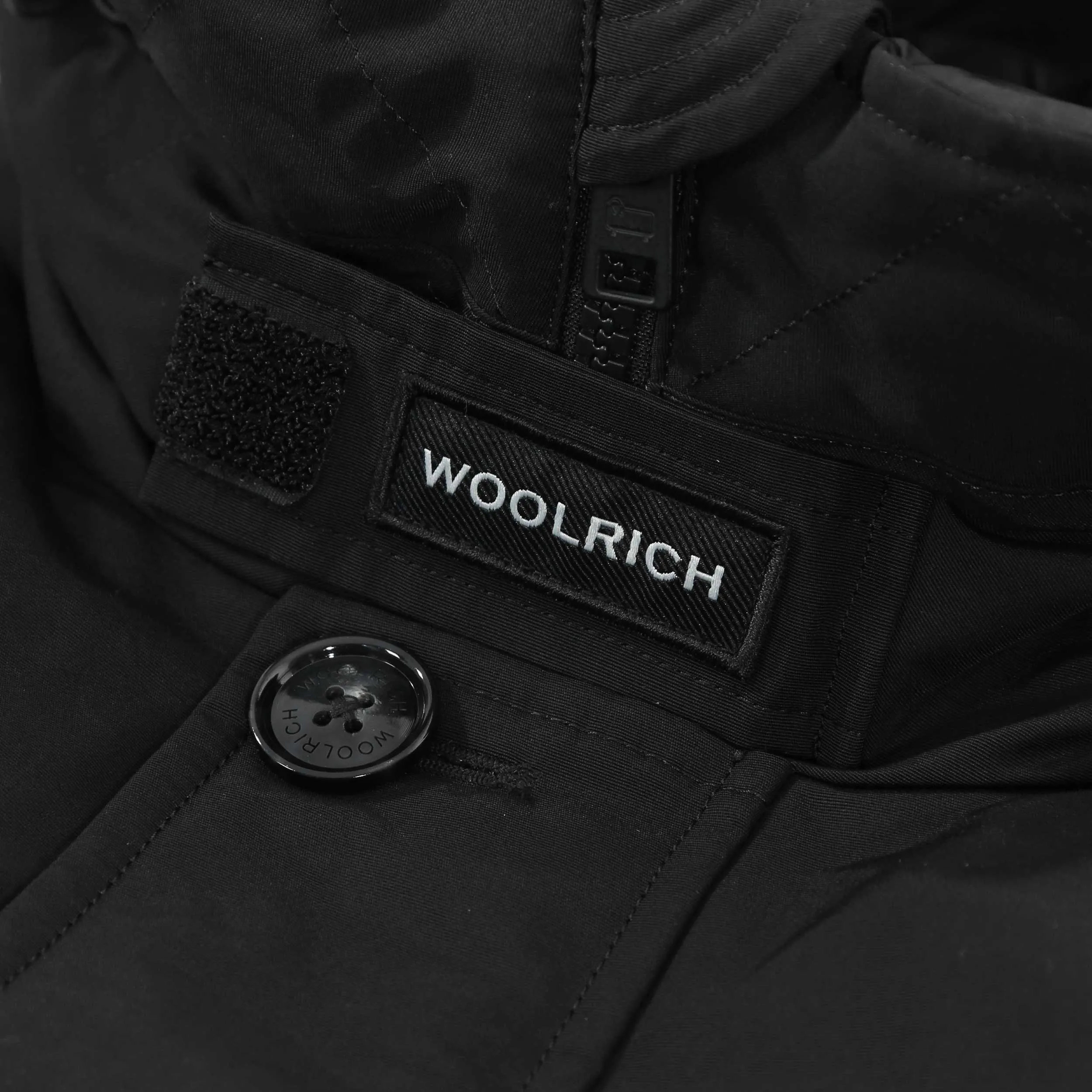 Woolrich Polar Bomber Jacket in Black